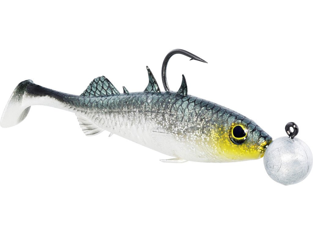 Westin Stanley the Stickleback Shadtail R 'N R - 7,5cm (3") Clear Water Mix 11 - Kunstköder