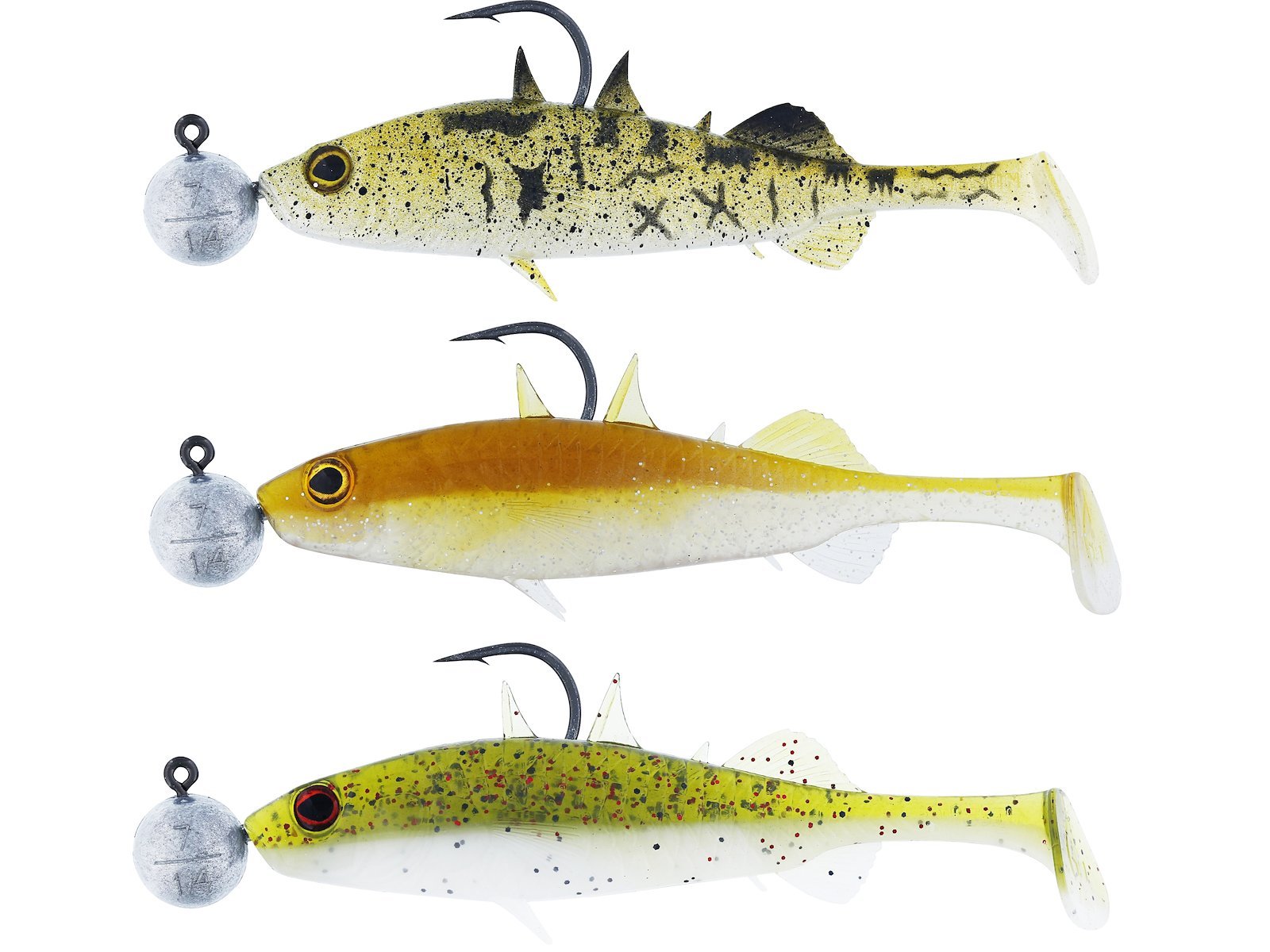 Westin Stanley The Stickleback ShadTail R'N'R 5.5CM Clear Water Mix 10 -