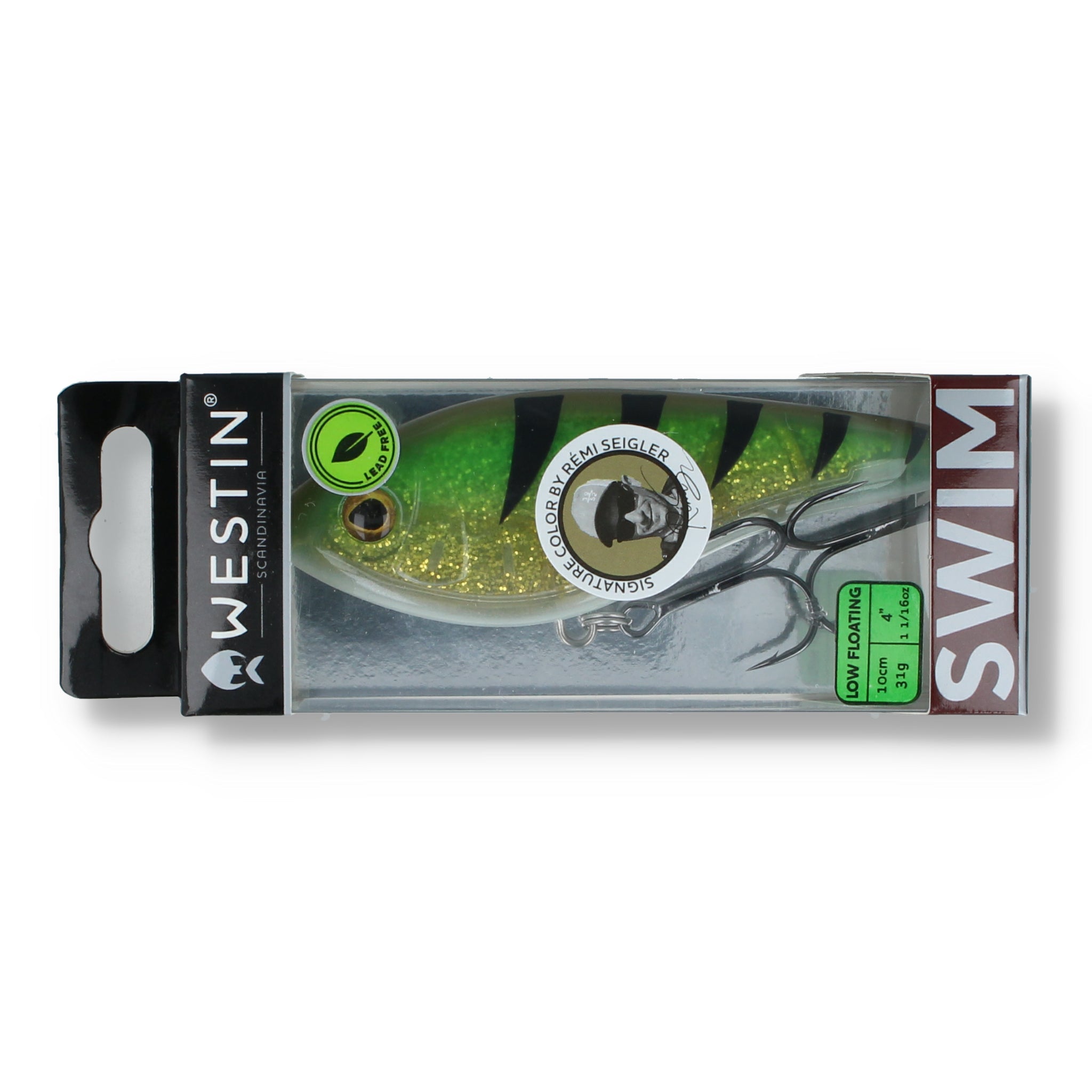 Westin Swim Glidebait 10 cm – Low Floating Gold Prospector -