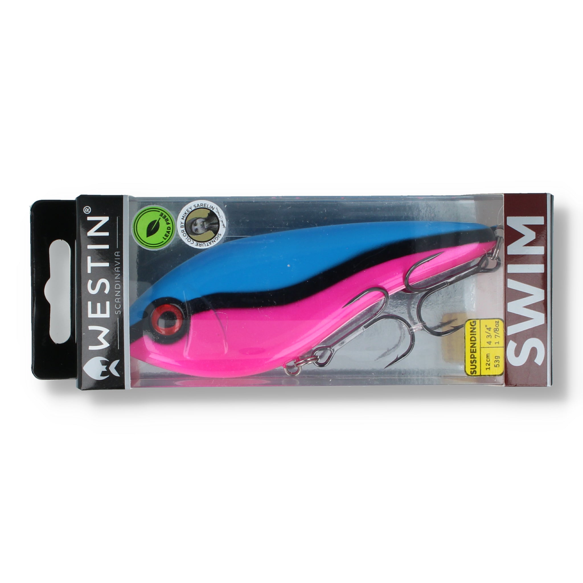 Westin Swim Glidebait 12cm (4,7") - Suspending Hot When Cold - Kunstköder