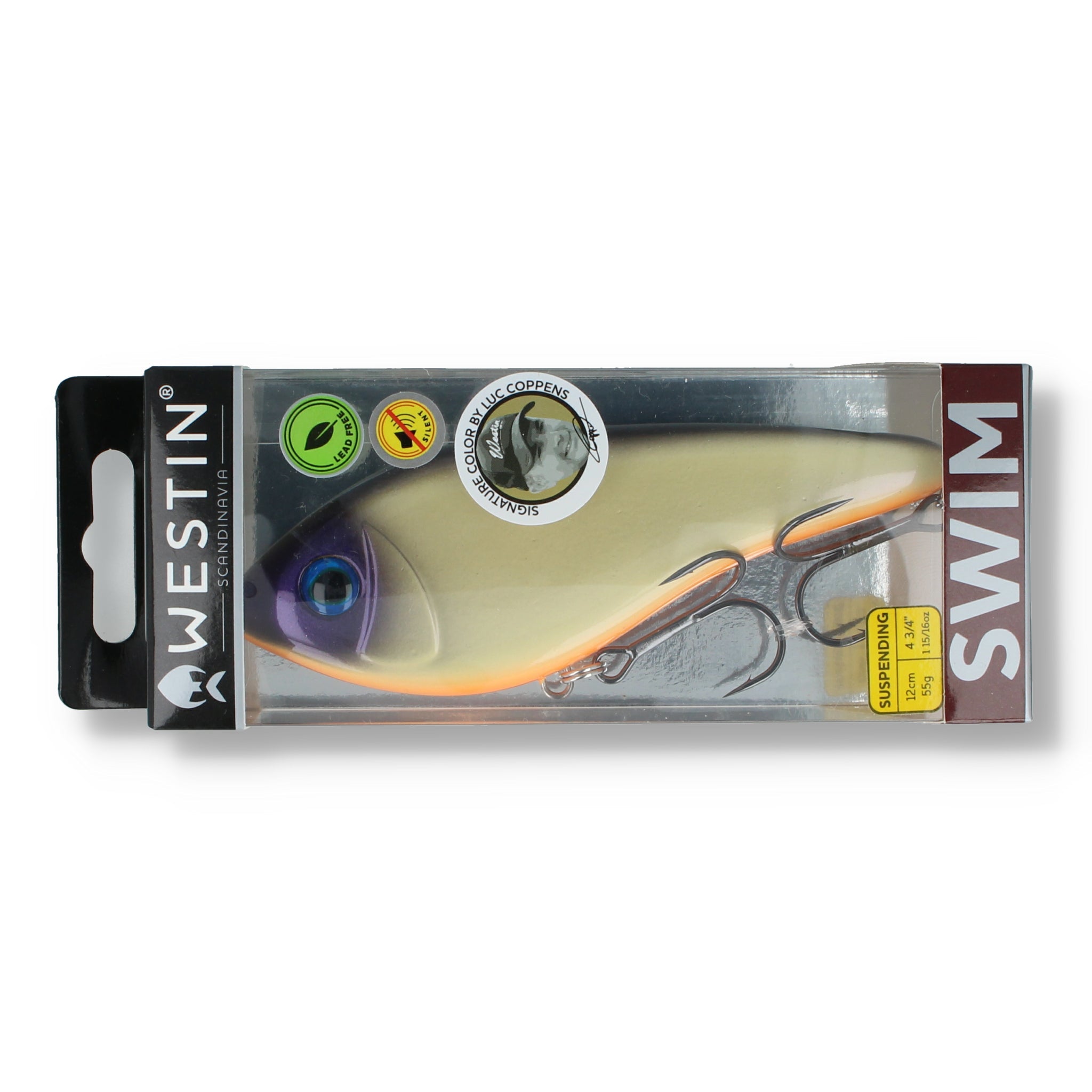 Westin Swim Glidebait 12cm (4,7") - Suspending Ivory - Kunstköder