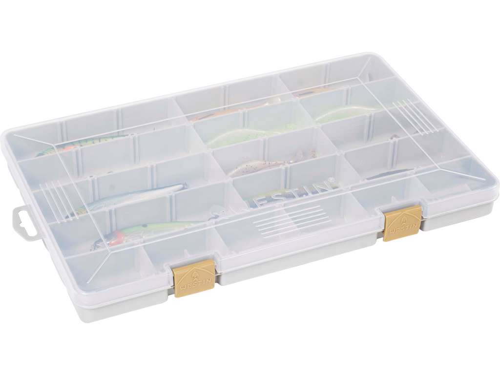 Westin W3 TACKLE BOX - B02 35.5cm x 22.5cm x 3.5cm - Haken & Zubehör