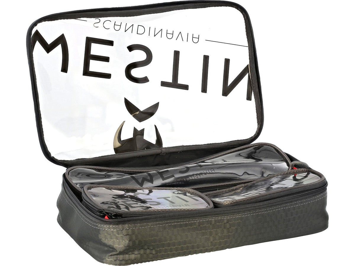 Westin W4 Clear Guard Pouch Set 5 Pouches Titanium Black - Haken & Zubehör