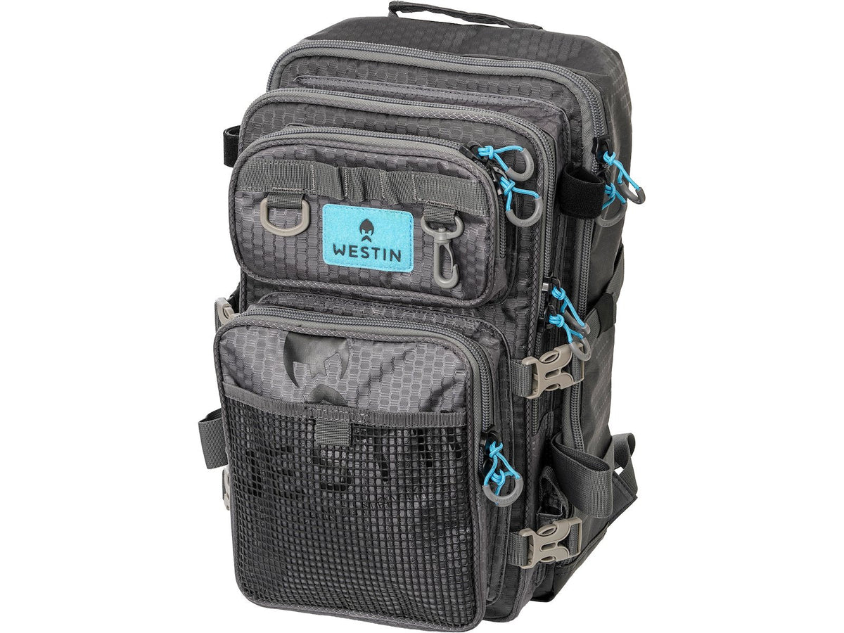 Westin W4 HD Backpack 2 Boxes L Titanium Grey - Angelrucksack