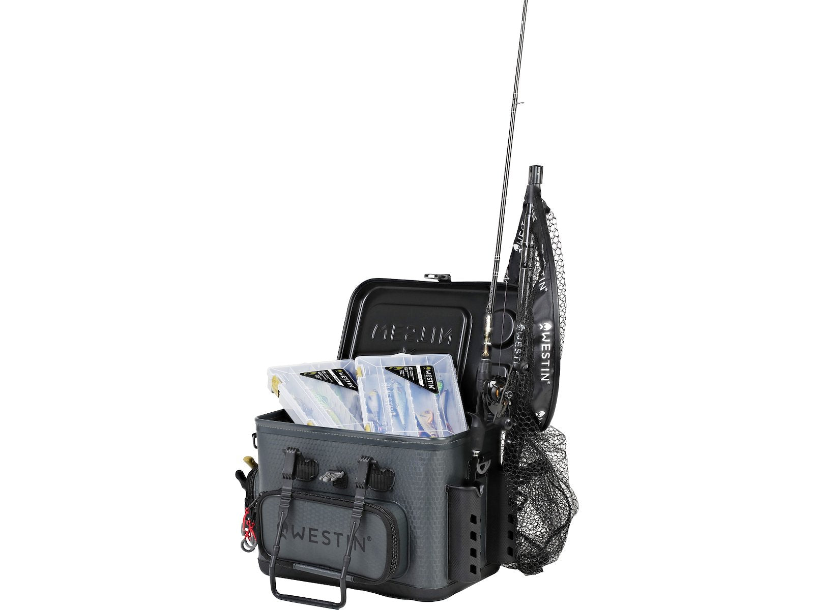 Westin W4 Safeguard Tackle Bag Titanium Black Small (20L) -