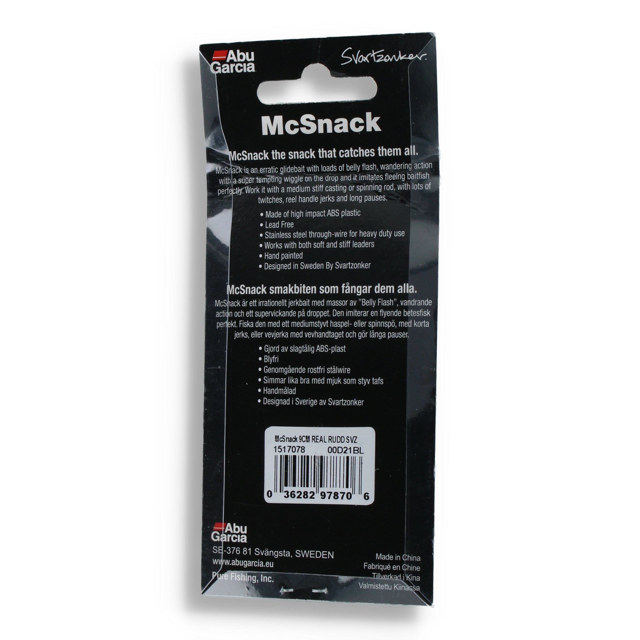 Abu Garcia Svartzonker McSnack 3,5"