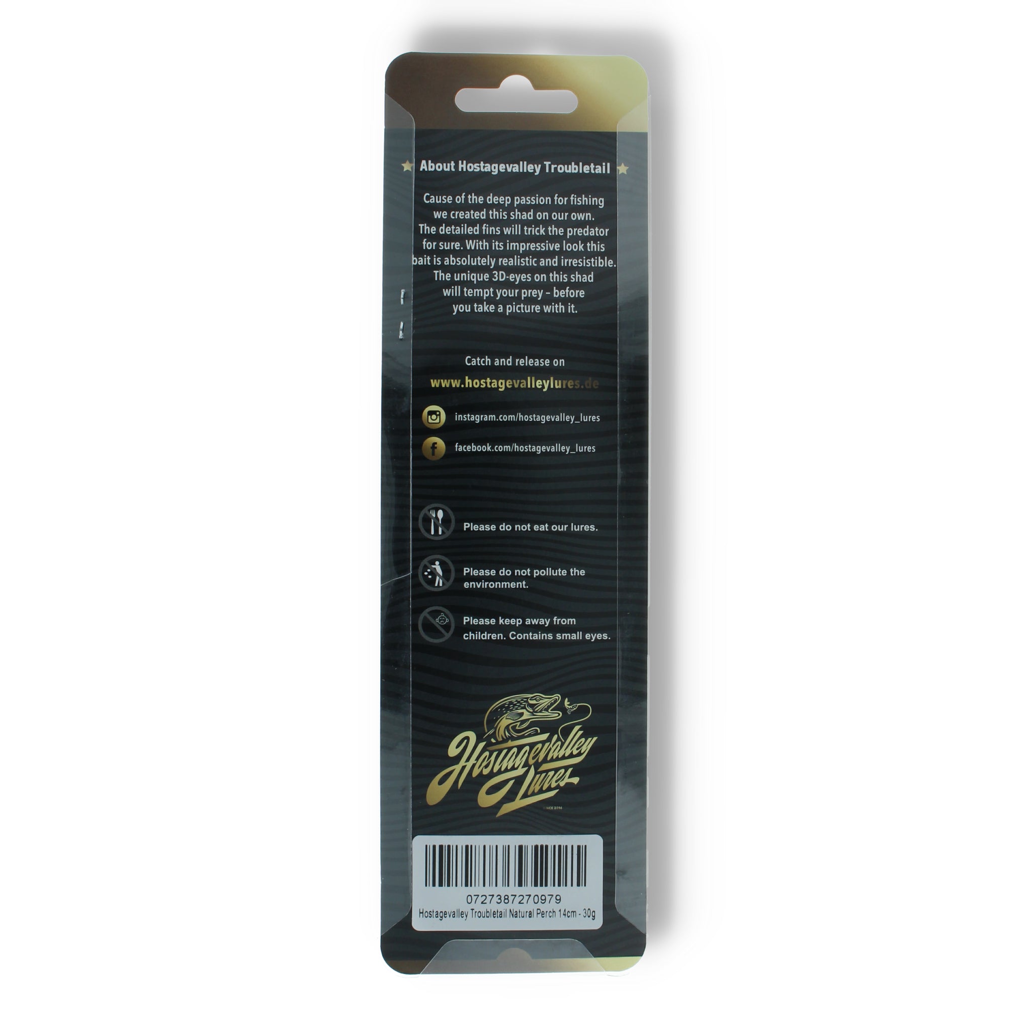 Hostagevalley Lures Troubletail 14cm (5,5")