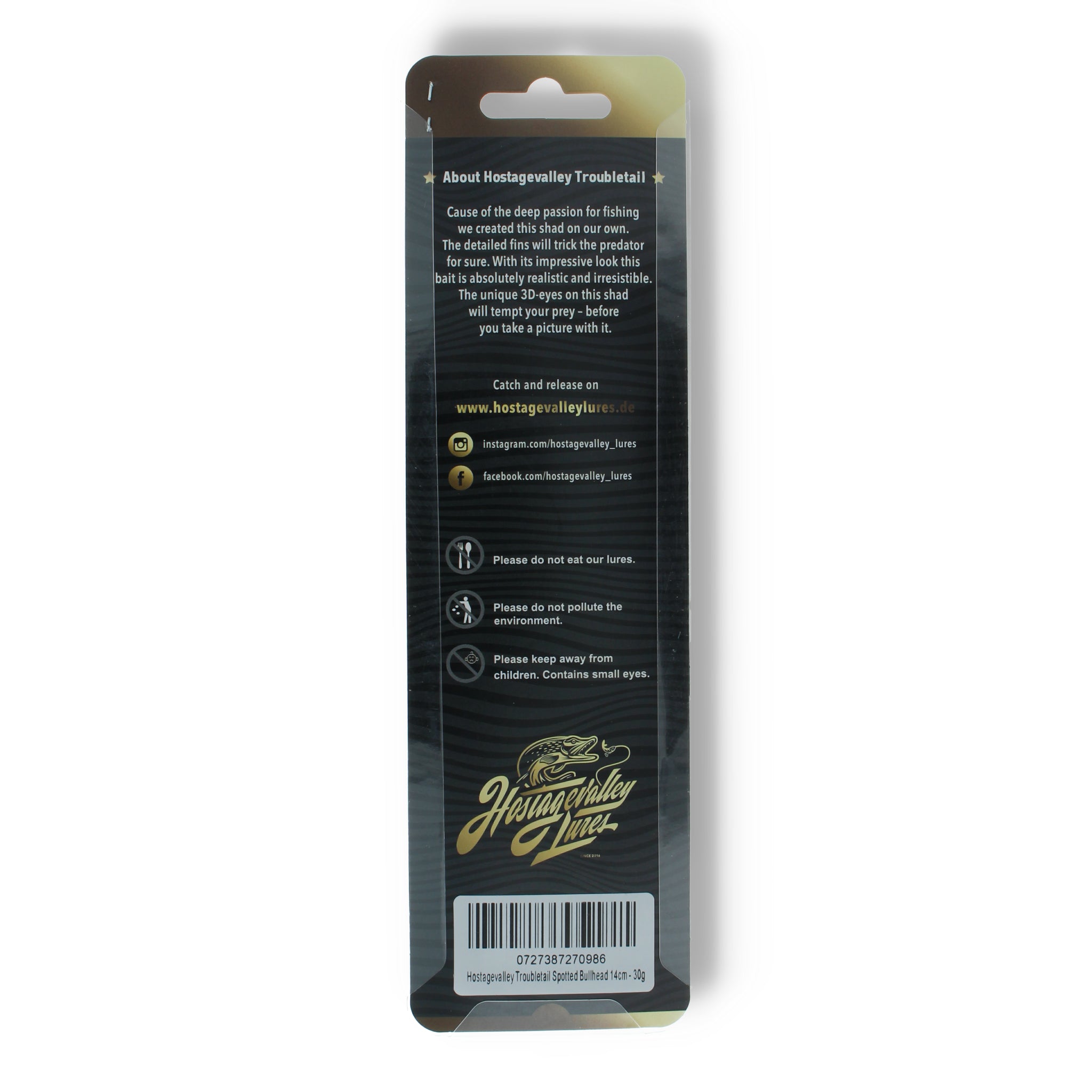 Hostagevalley Lures Troubletail 14cm (5,5")