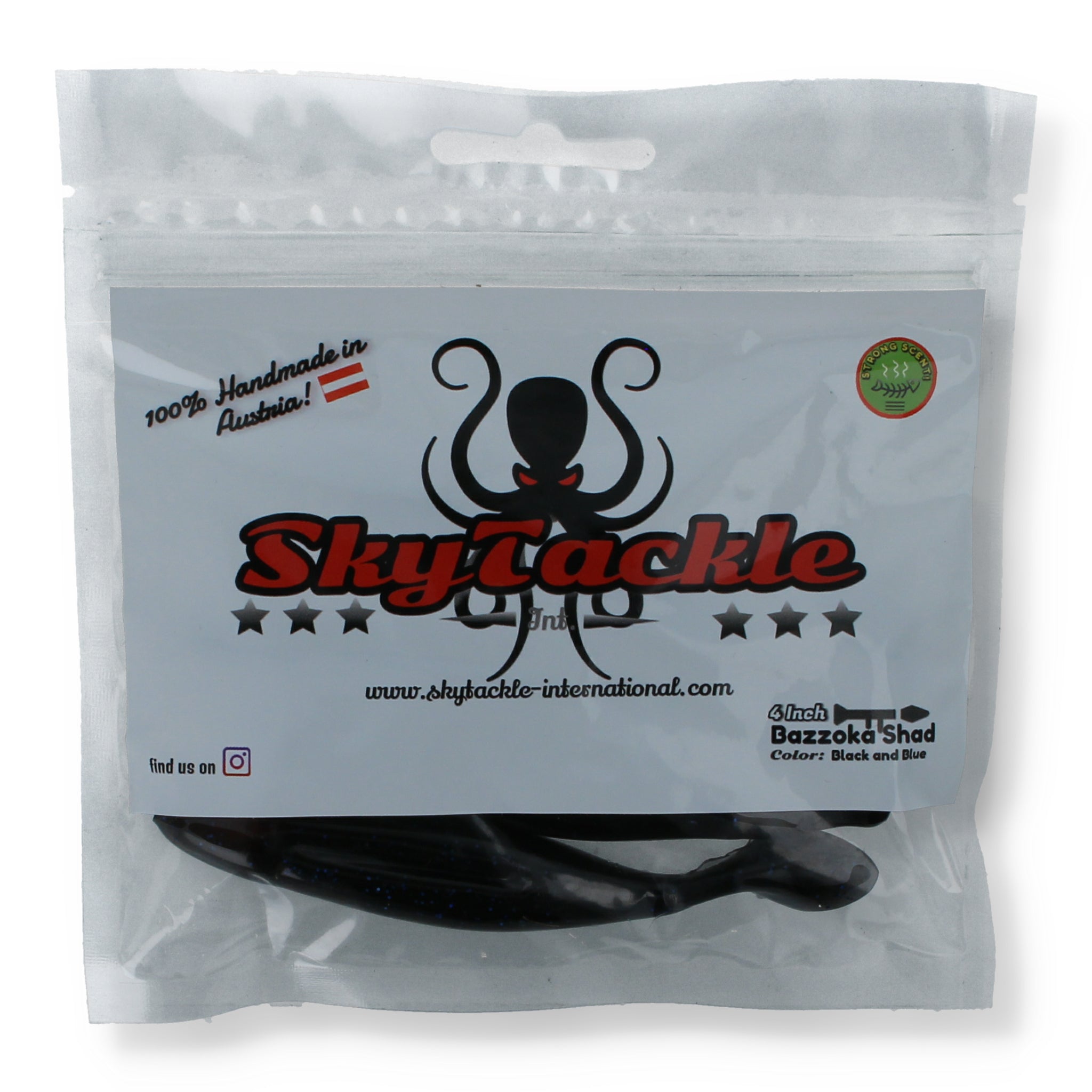 Skytackle Bazzoka Shad 4"