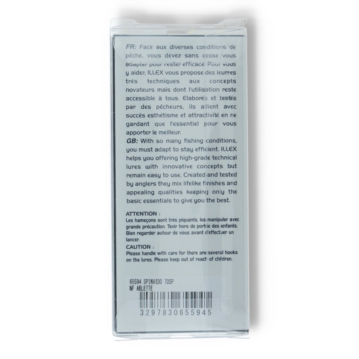 Illex Spinvido 2,8" Ablette - Kunstköder