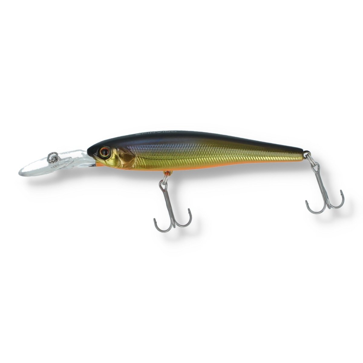 Illex Spinvido 2,8" UV Secret Gold Baitfish - Kunstköder