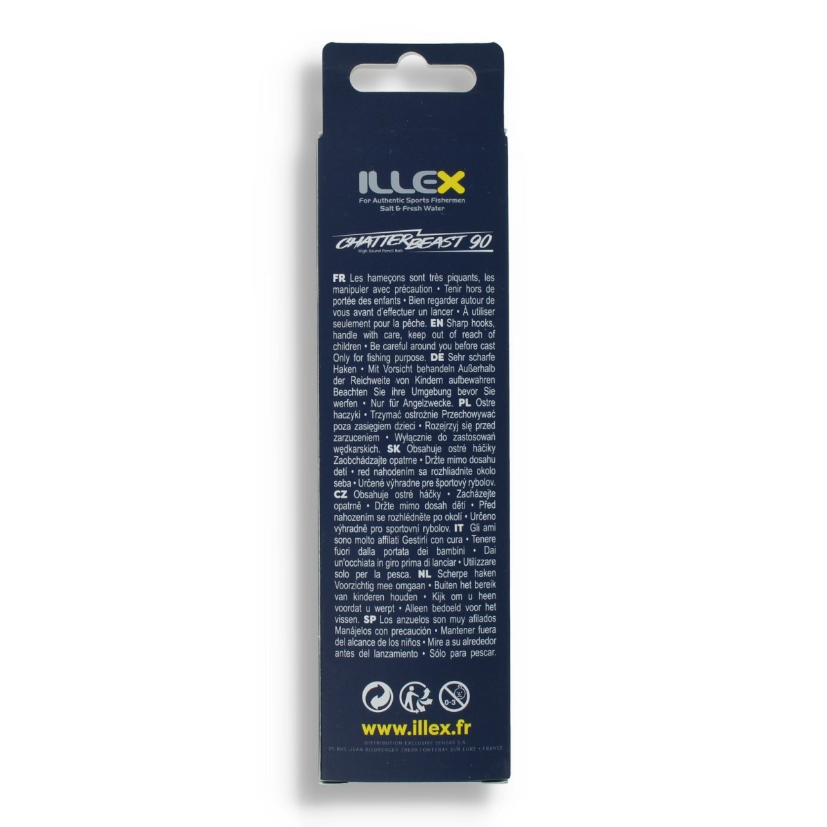 Illex Chatterbeast 90 3,5" Perch - Kunstköder