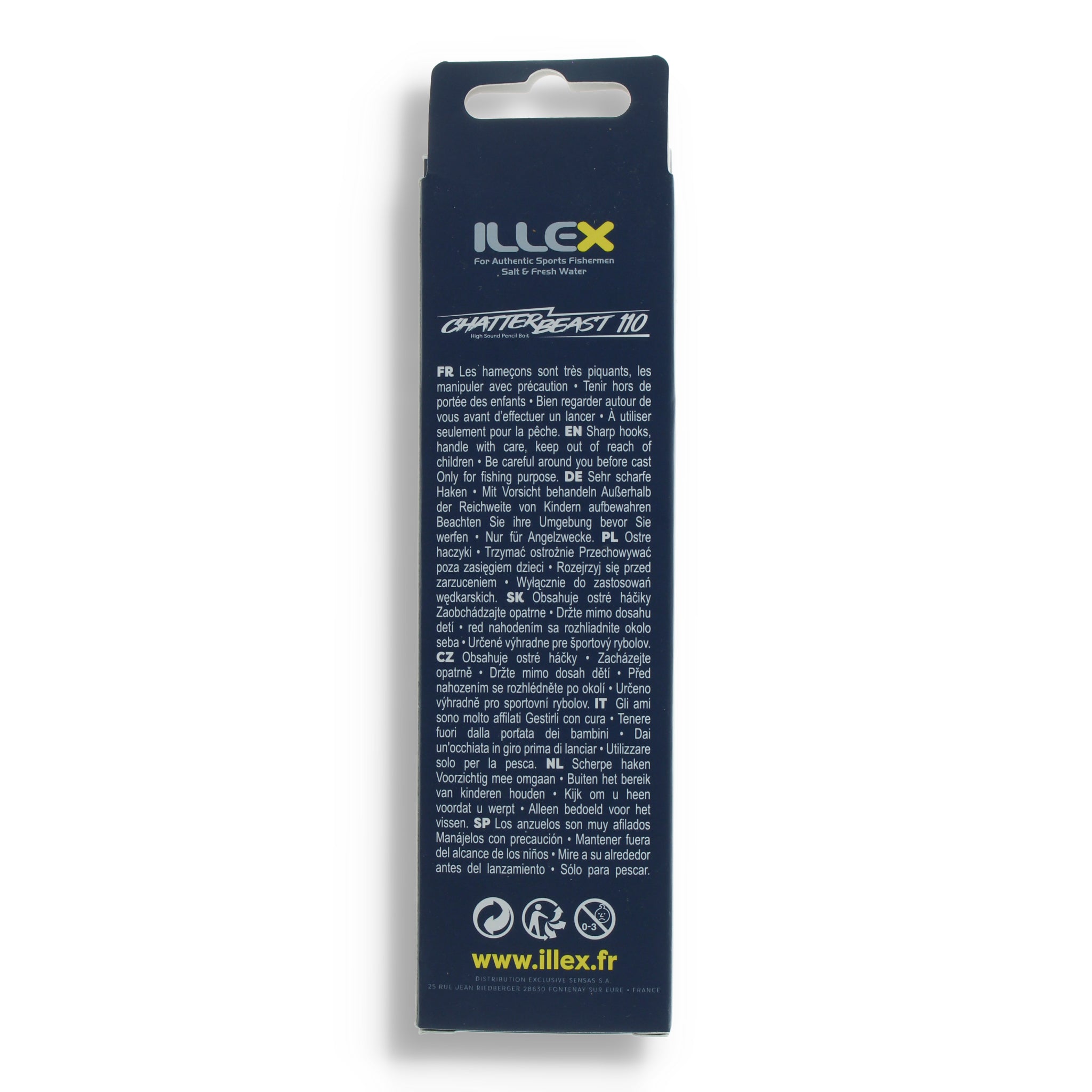 Illex Chatterbeast 110 4,3"