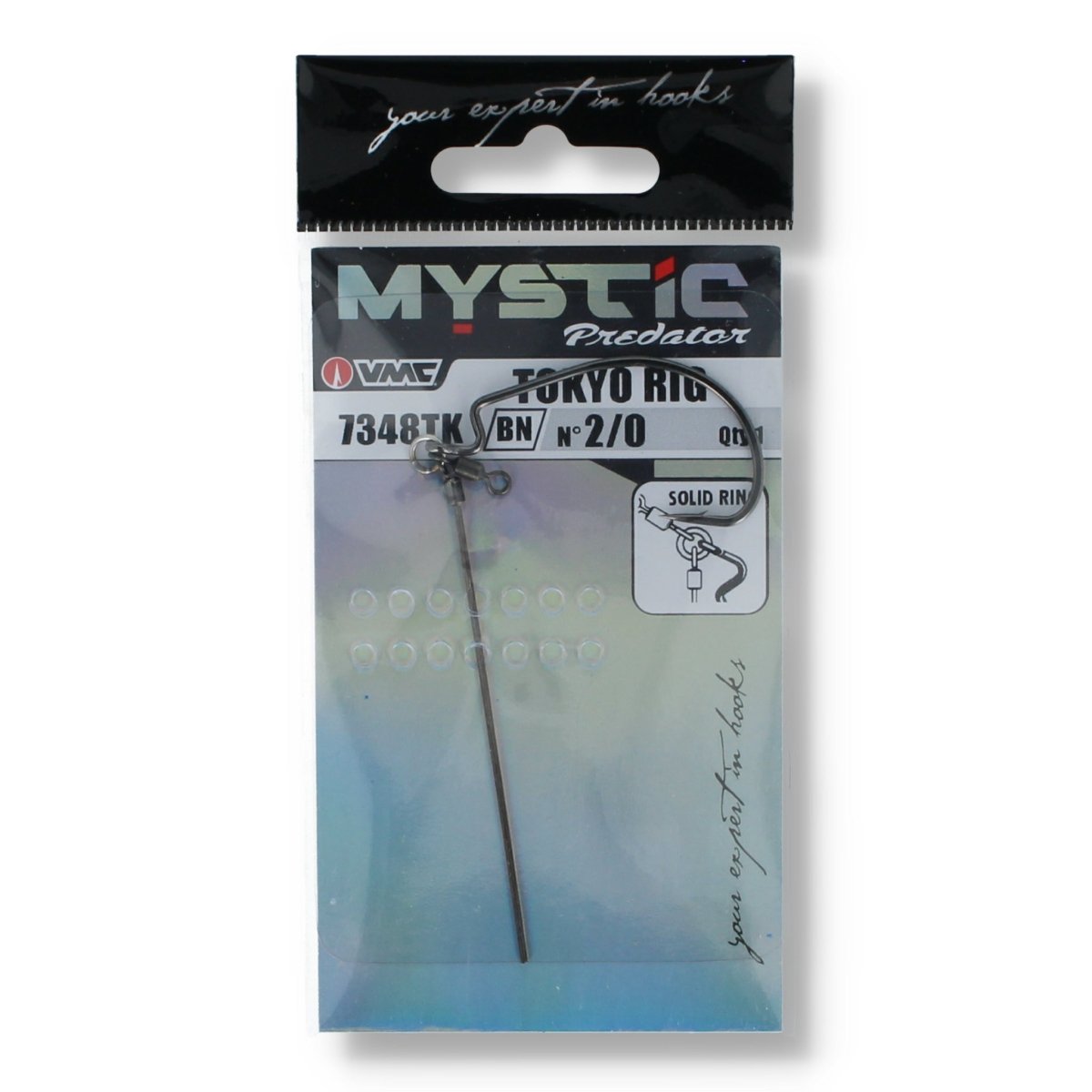 VMC Mystic Predator Tokyo Rig 2/0 - Haken & Zubehör