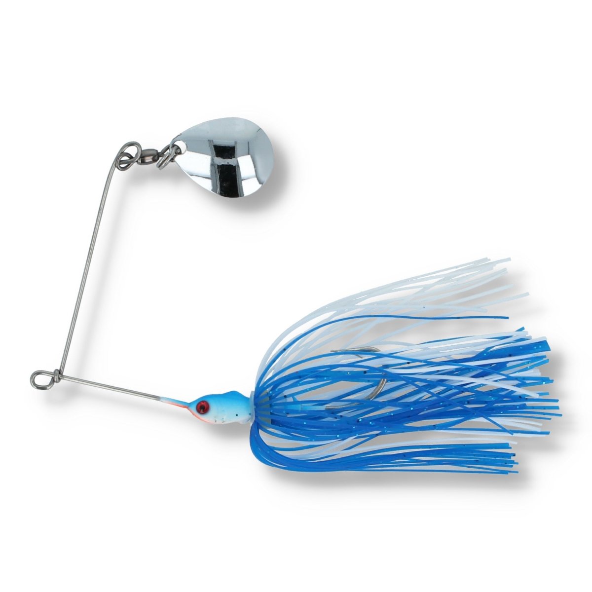 Jenzi Classic Spinner Bait 8,5g Blau / Weiß - Kunstköder