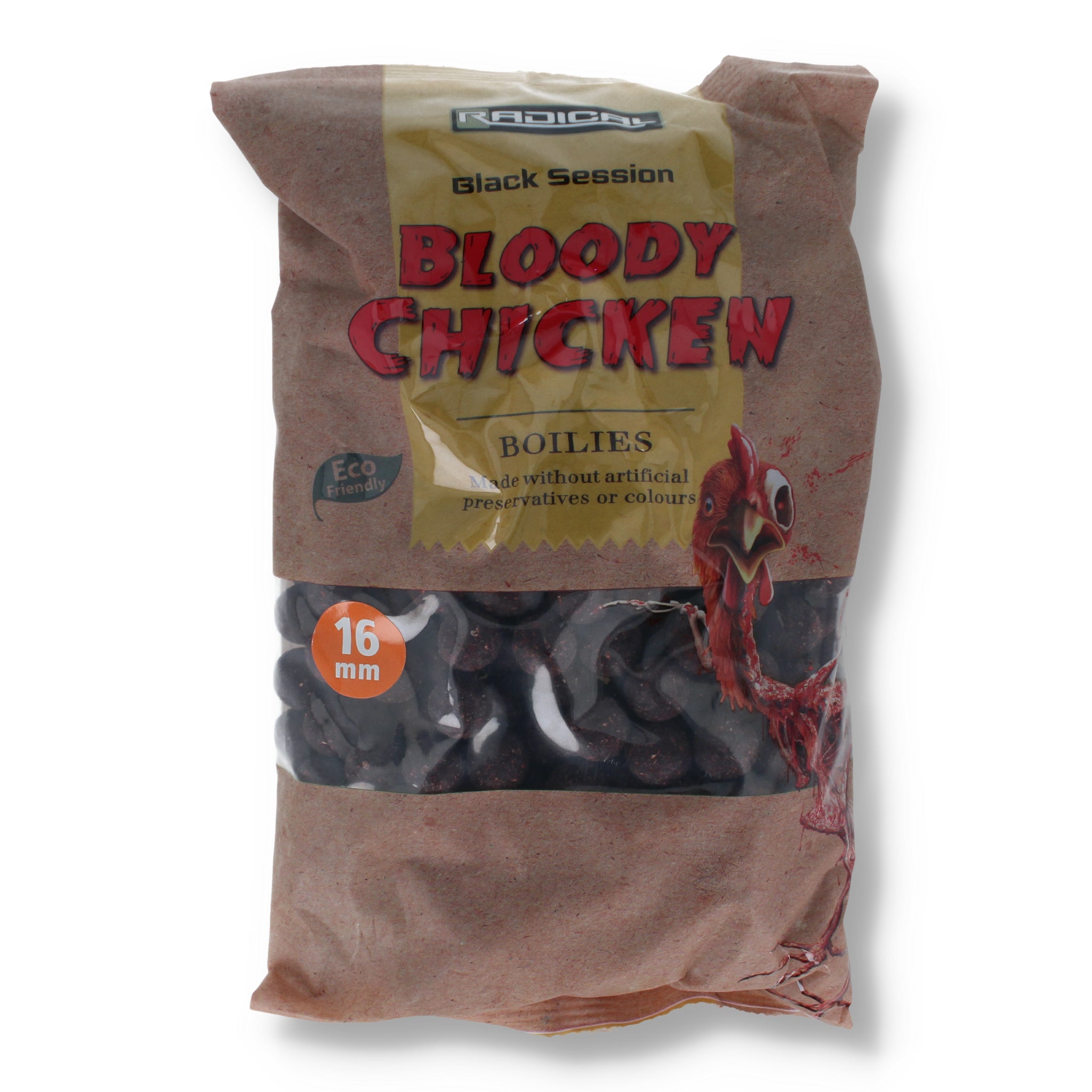 Radical Black Session Bloody Chicken Boilies 16mm