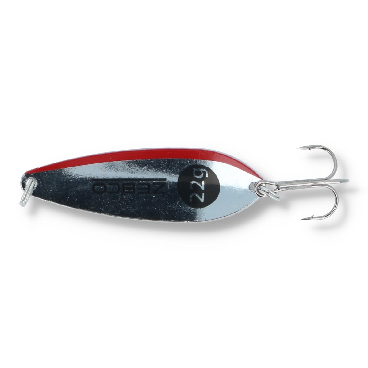 Zebco Trophy Z - Slim 22g Silver / Red - Kunstköder