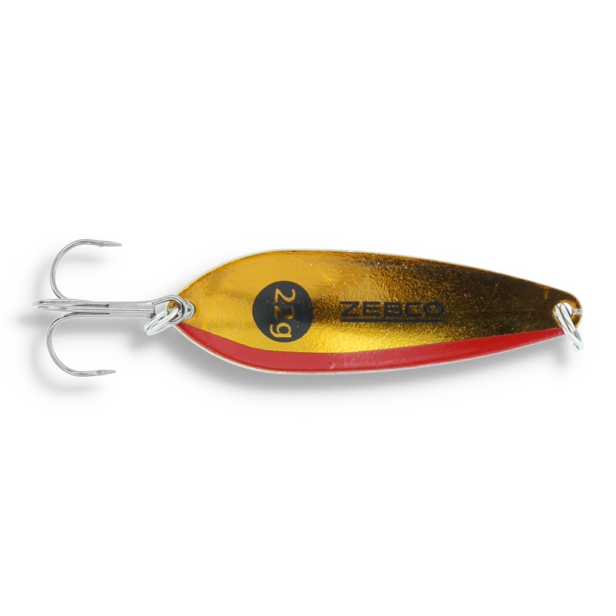 Zebco Trophy Z - Slim 22g Silver Gold / Red - Kunstköder