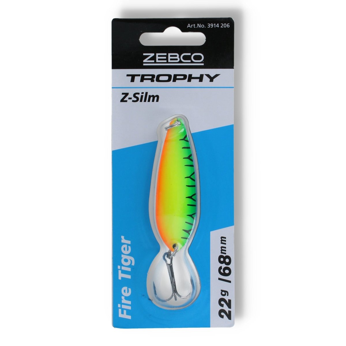 Zebco Trophy Z - Slim 22g Fire Tiger - Kunstköder