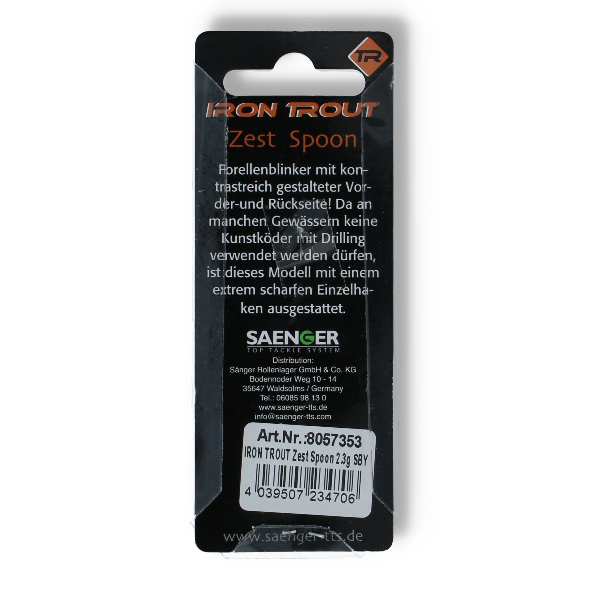 Iron Trout Zest Spoon 2,3g