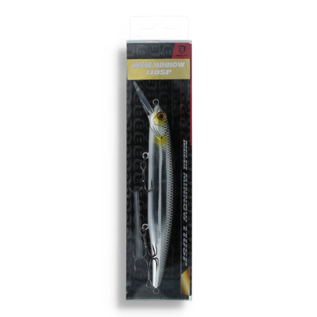 Bassday Mogul Minnow 110SP 4,4" Black Chrome - Kunstköder