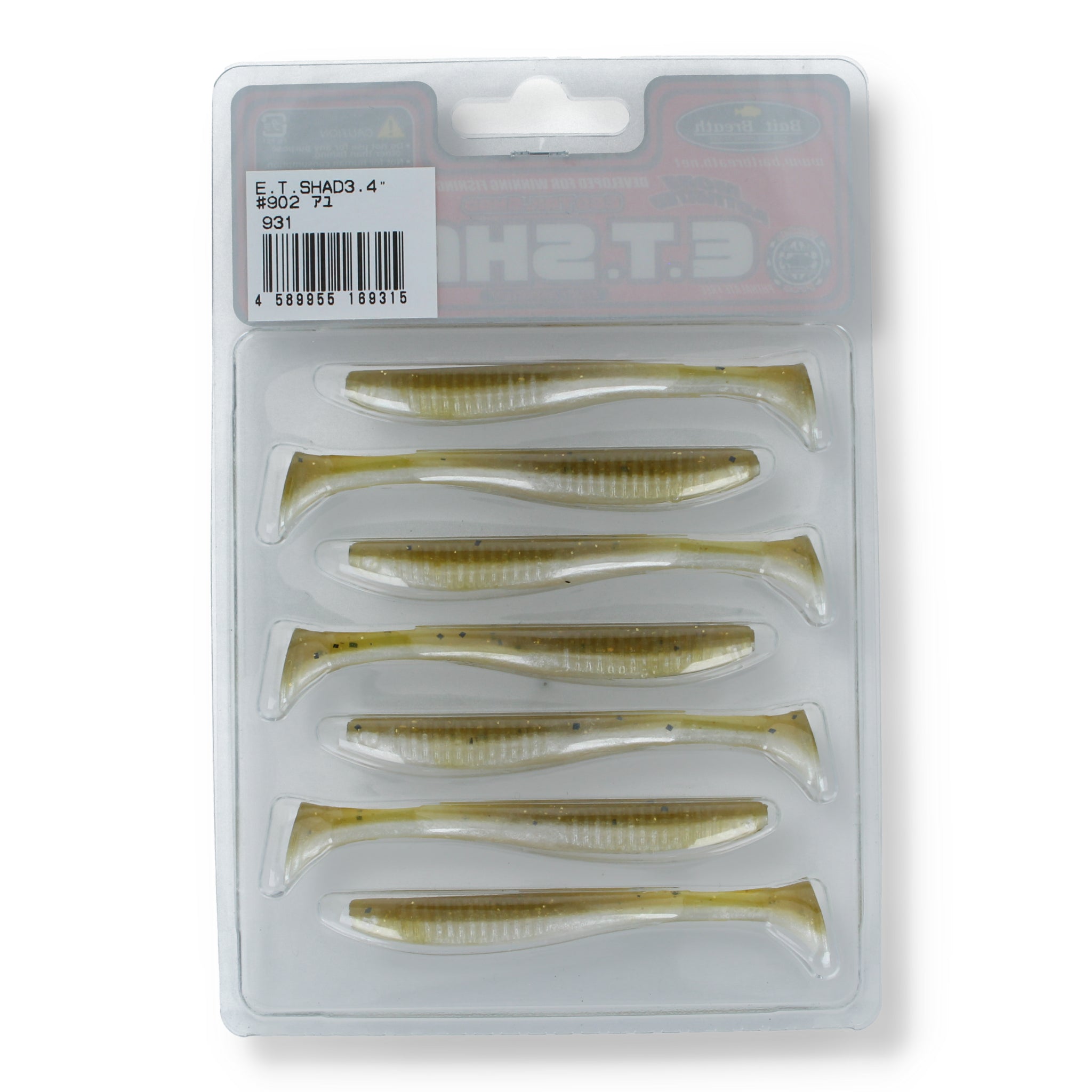 Bait Breath E.T.Shad 3,4"