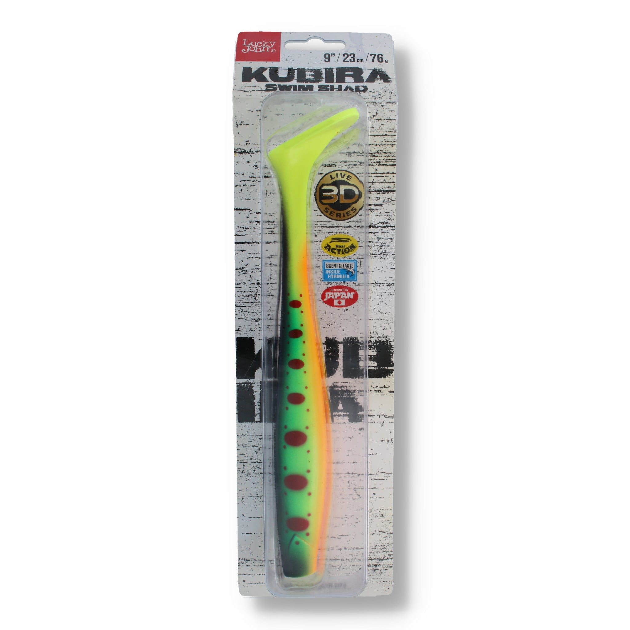 Lucky John Kubira Swim Shad 9"