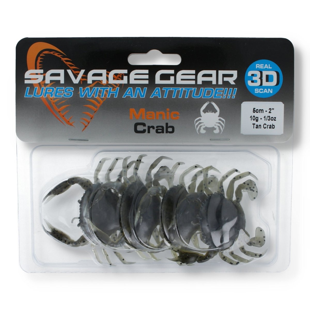 Savage Gear Manic Crab 2" Tan Crab - Kunstköder