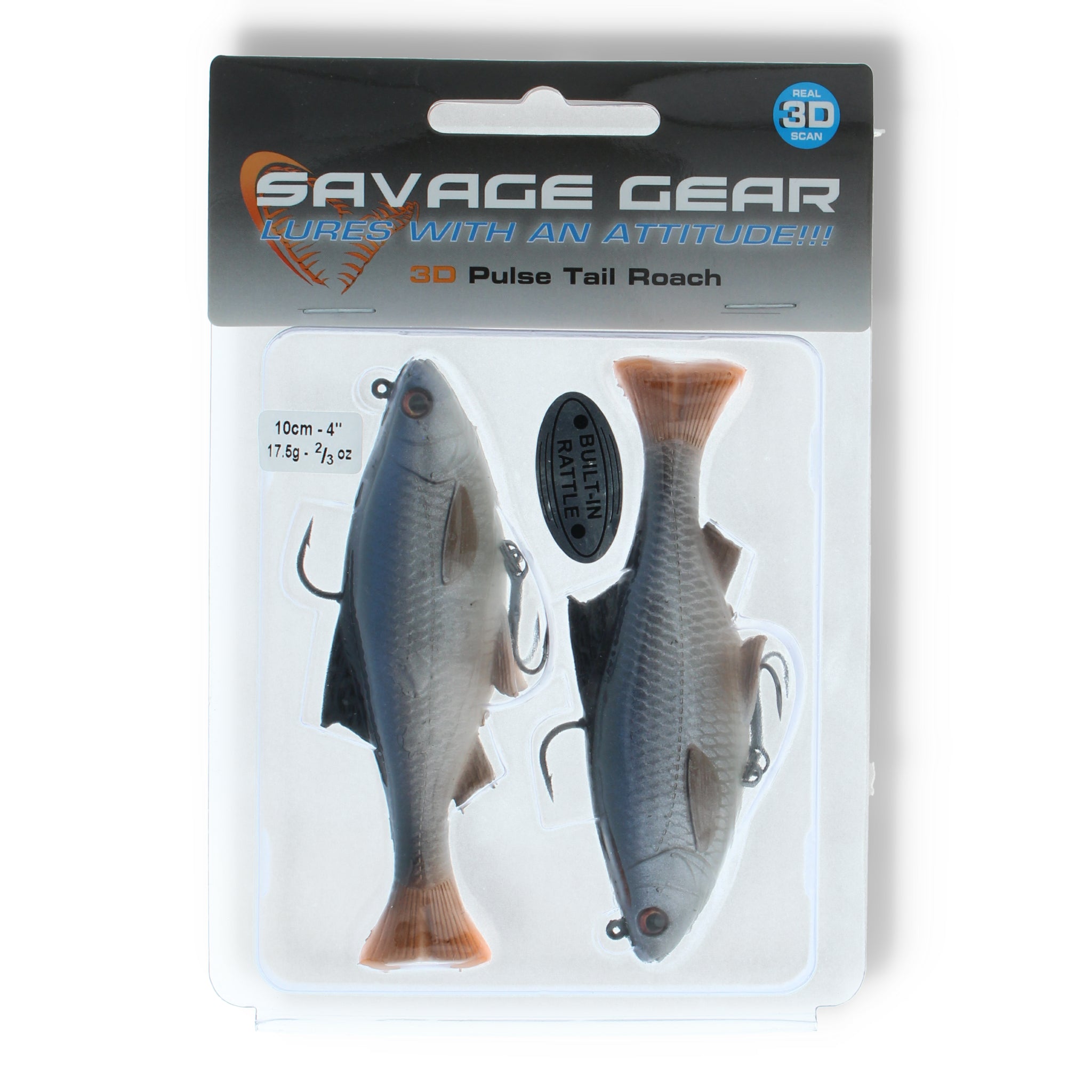 Savage Gear 3D Pulse Tail Roach 4"