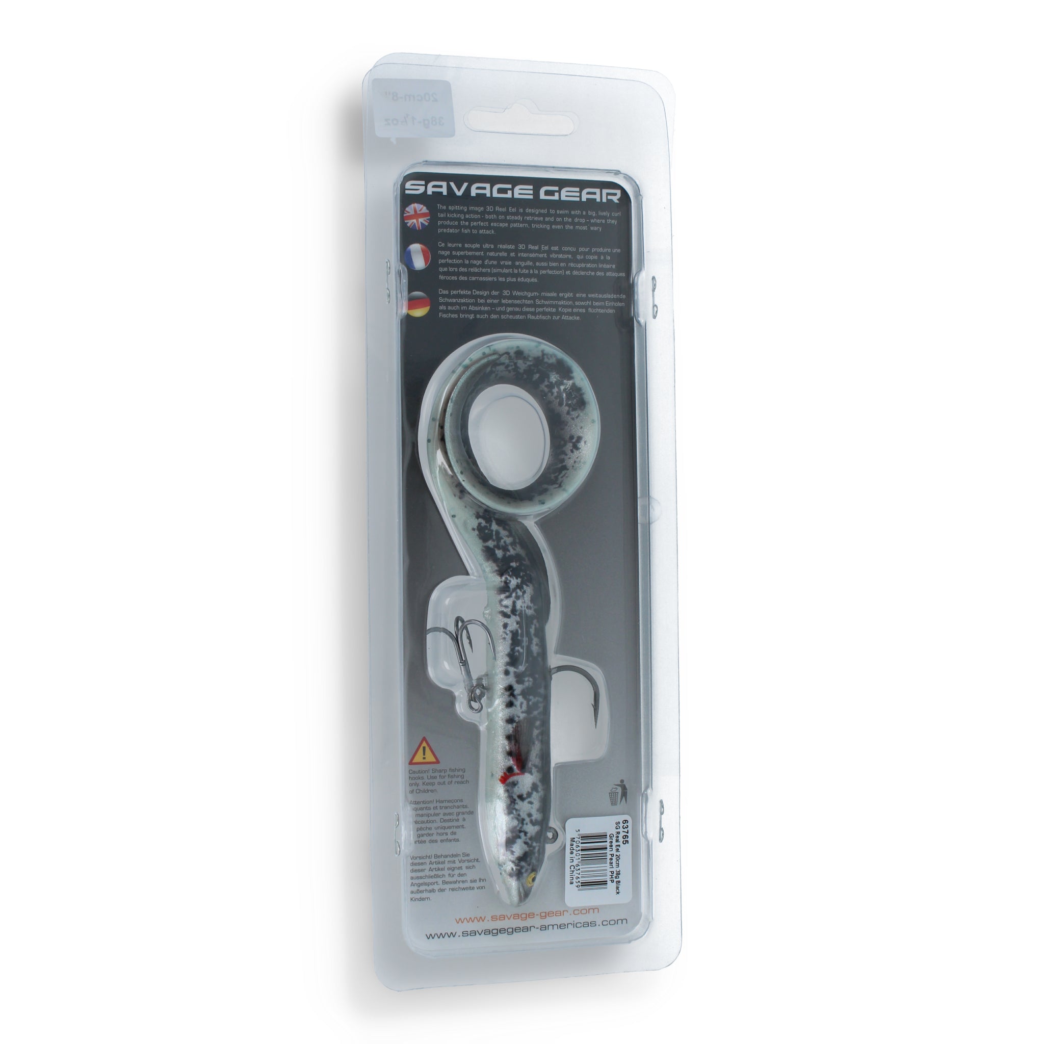 Savage Gear 3D Real Eel 8" - Ready to Fish