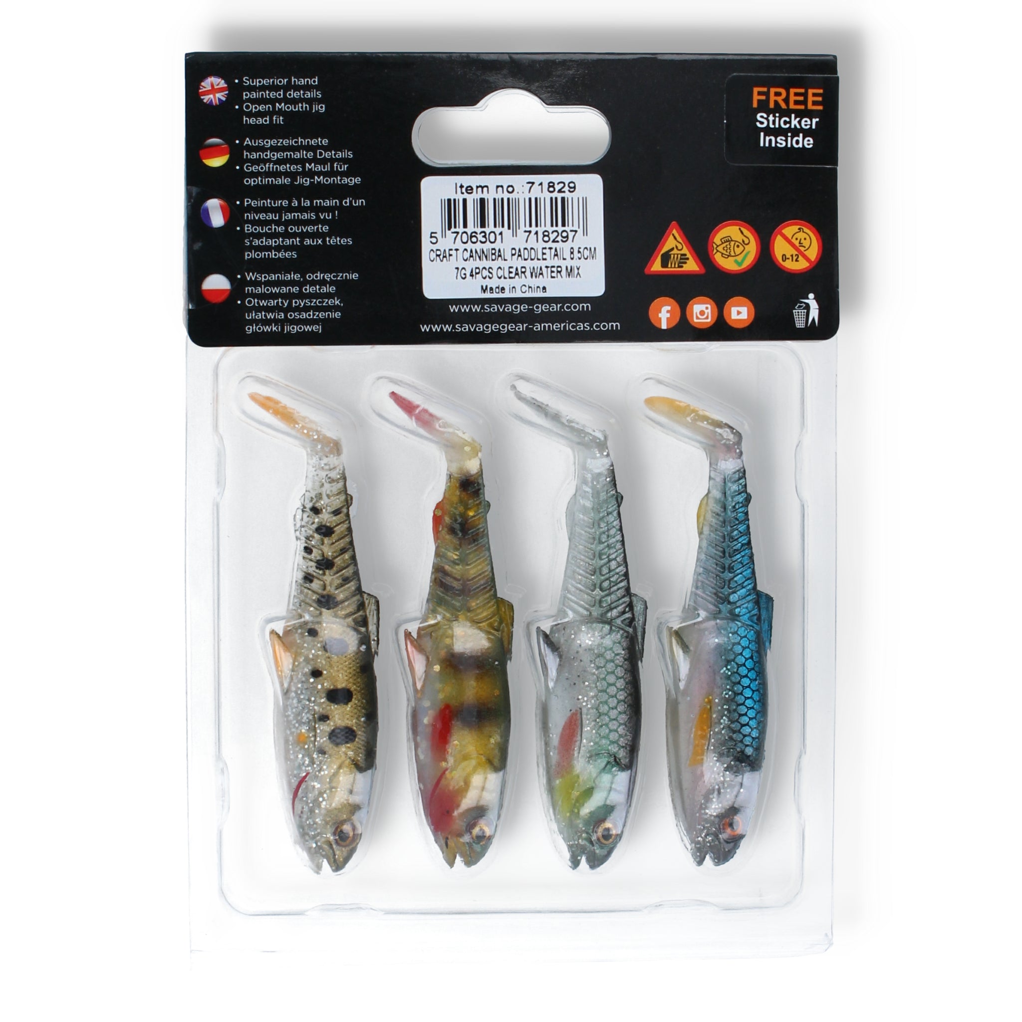 Savage Gear Craft Cannibal 3,3"
