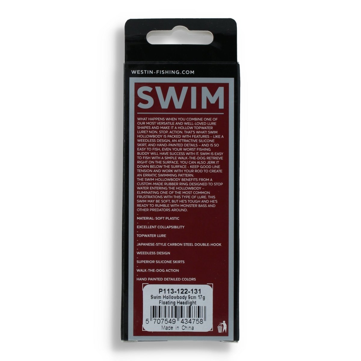 Westin Swim Hollowbody 9cm (3,5") - Floating Headlight - Kunstköder