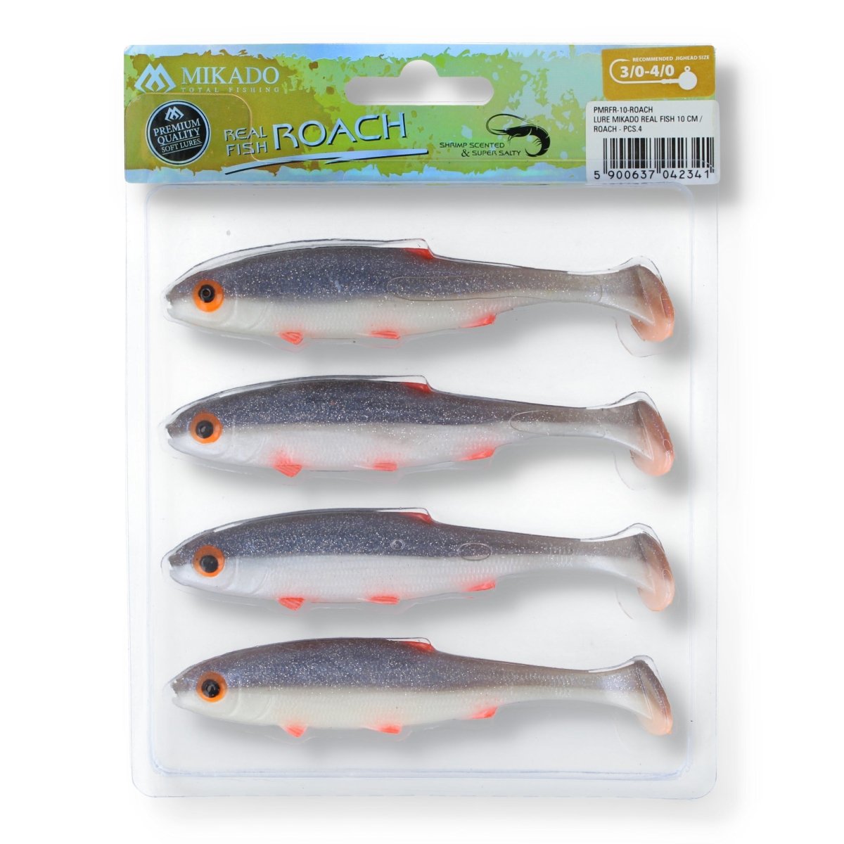 Mikado Real Fish Roach 4" Roach - Kunstköder