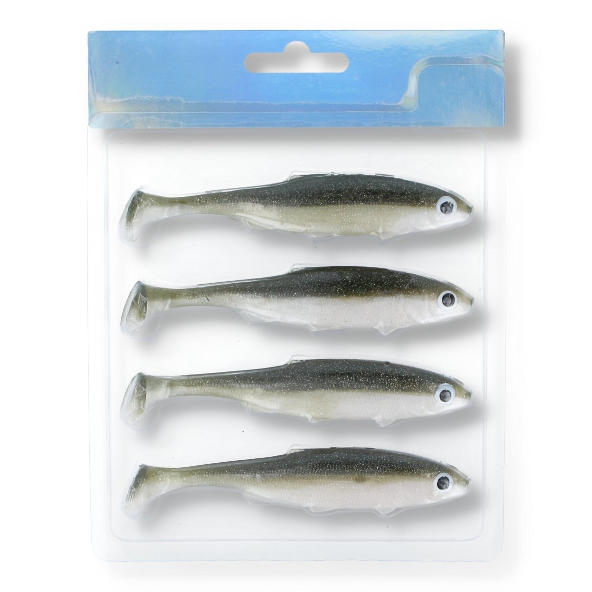Mikado Real Fish Roach 4" Olive Bleak - Kunstköder