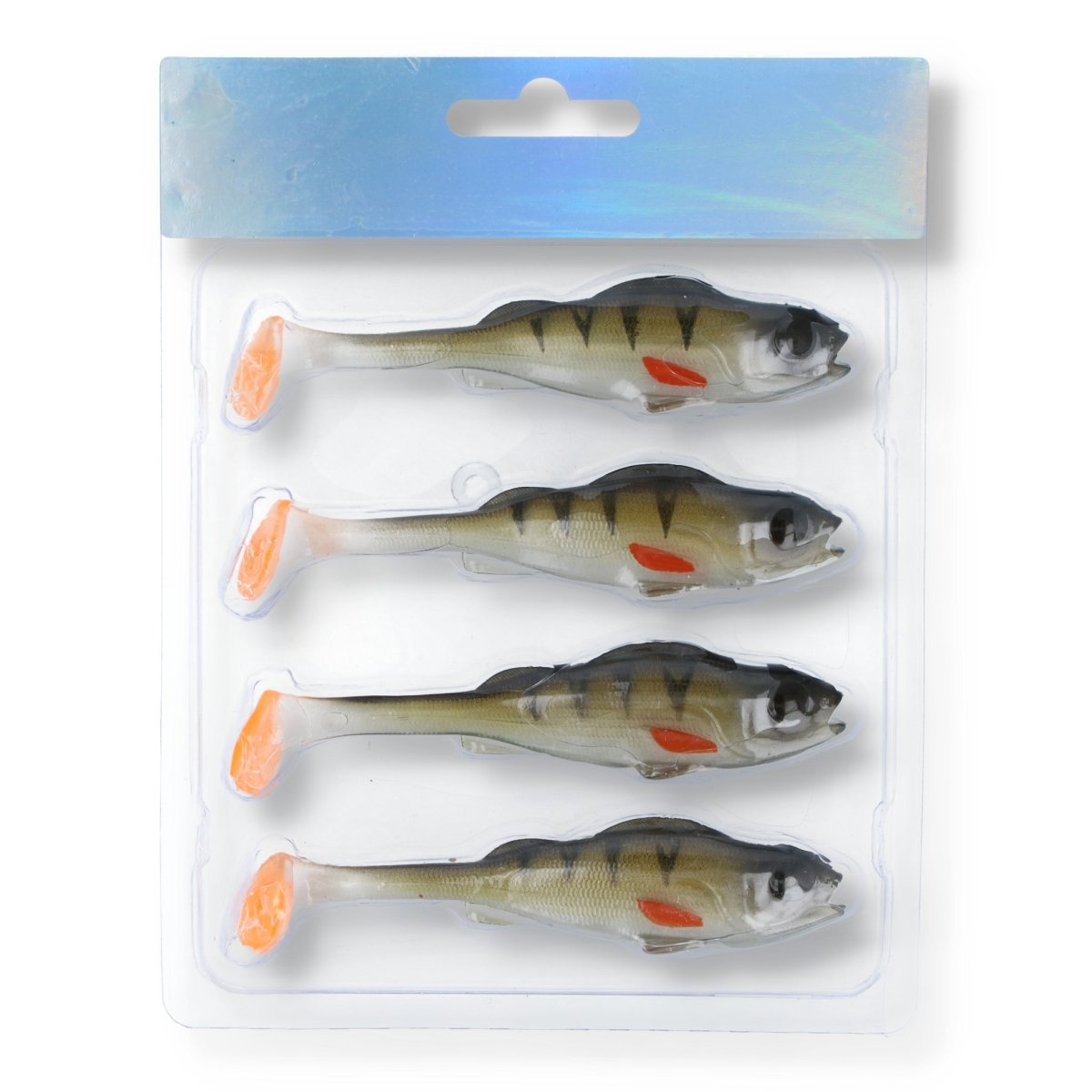 Mikado Real Fish Perch 3,7" Natural Perch - Kunstköder