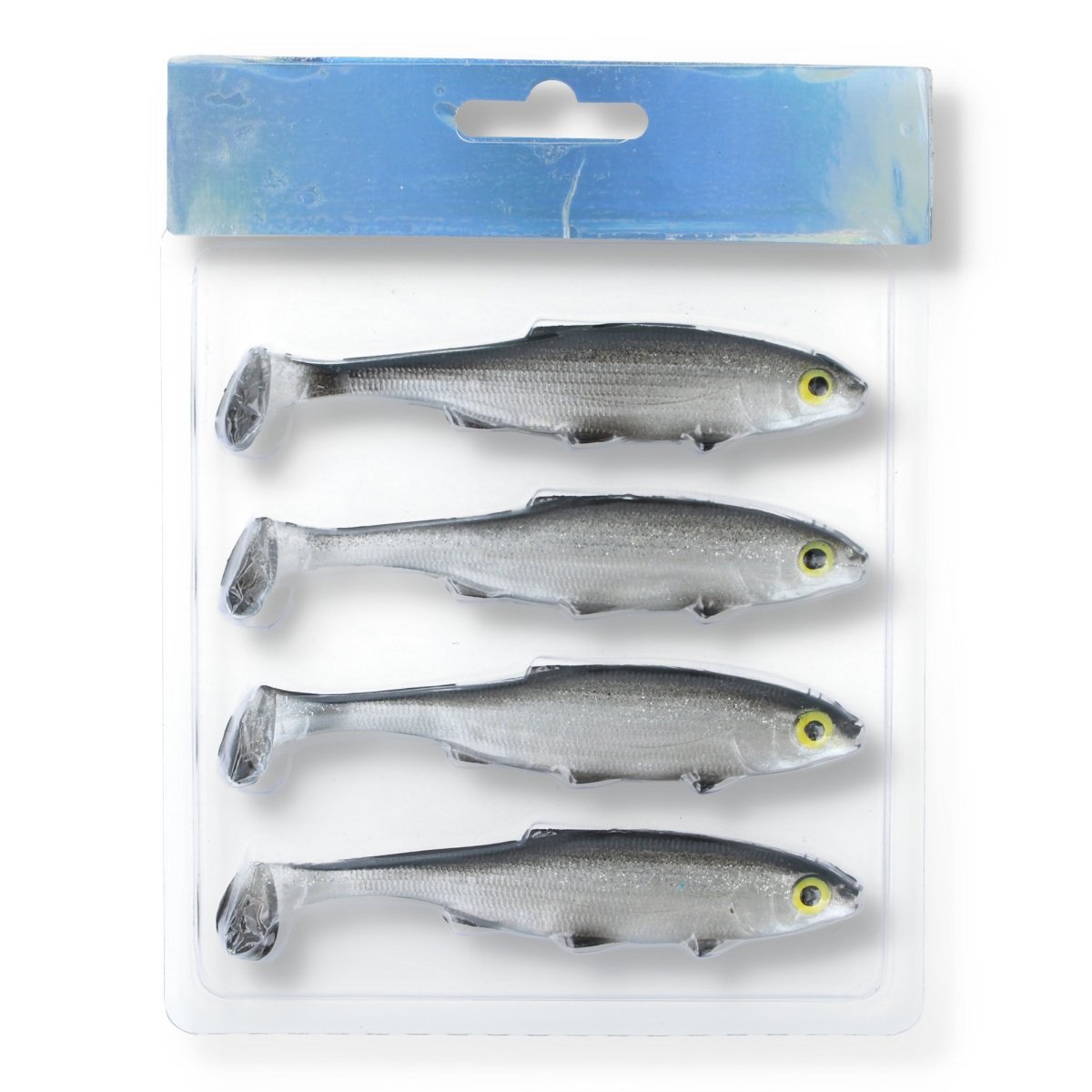 Mikado Real Fish Roach 4" Shiny Bleak - Kunstköder