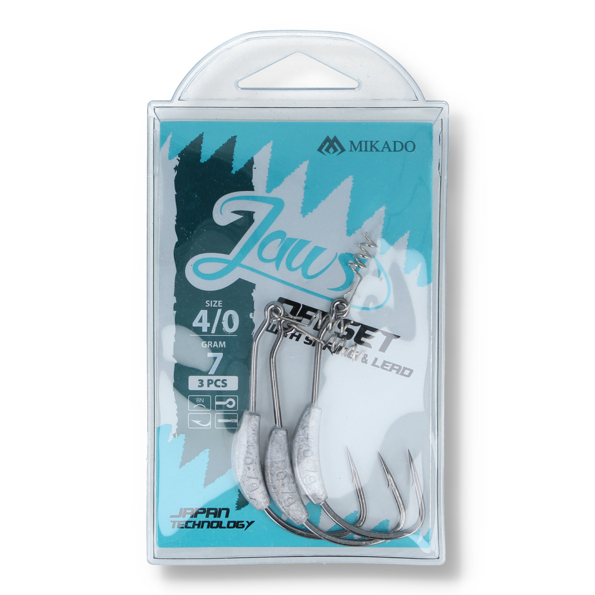 Mikado Jaws Offset With Spring & Lead