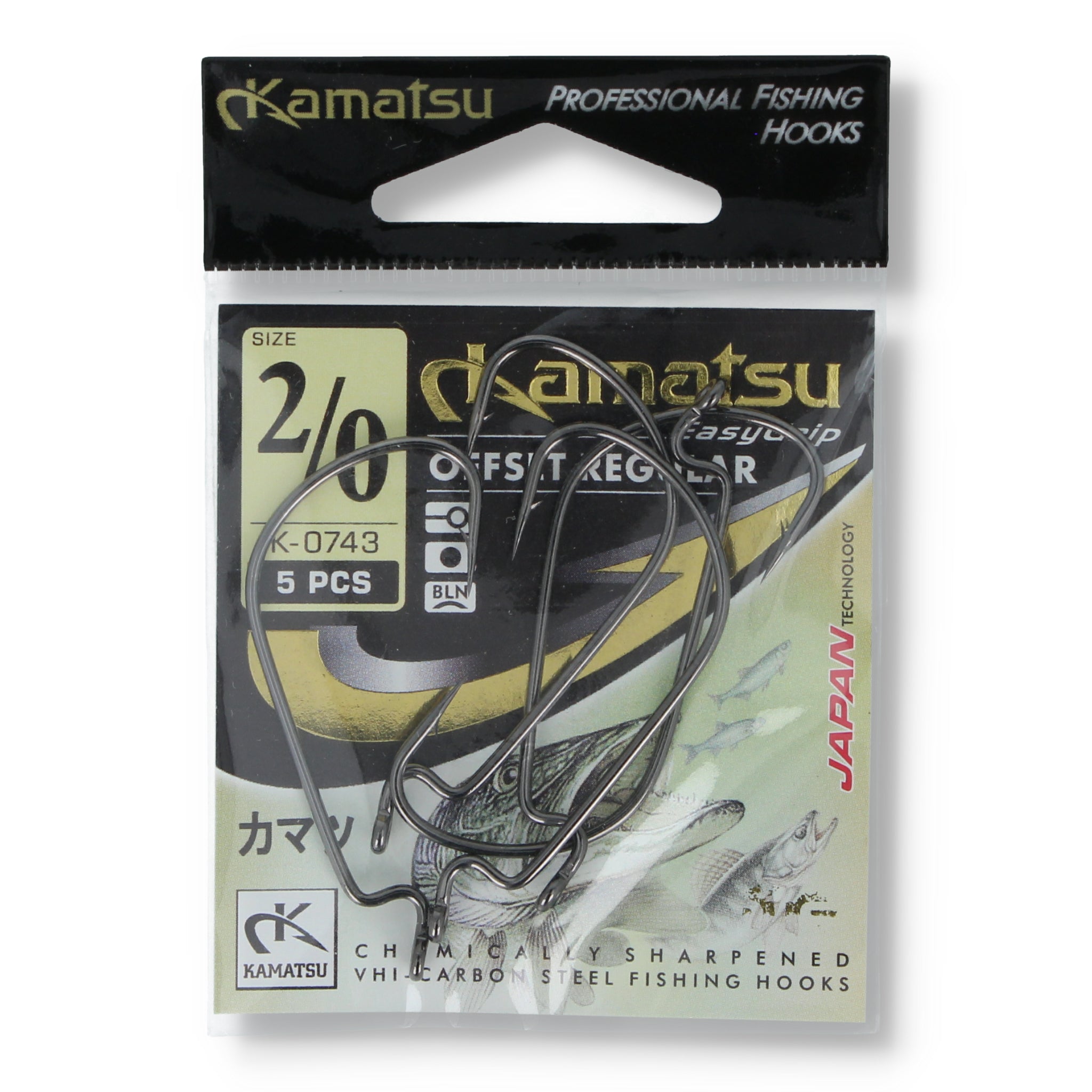 Kamatsu EasyGrip Offset Regular Hooks