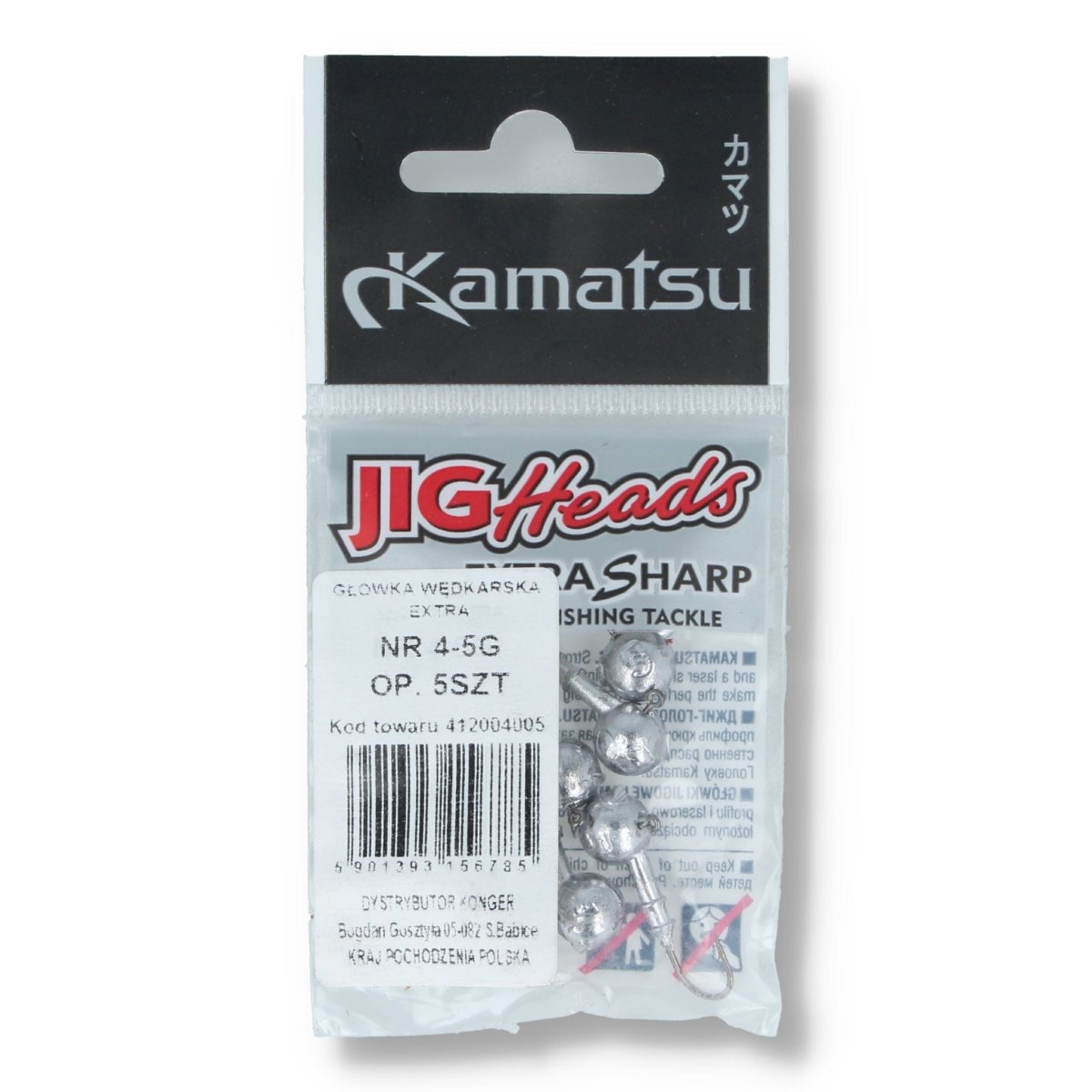 Kamatsu Jig Heads 4 5g - Haken & Zubehör