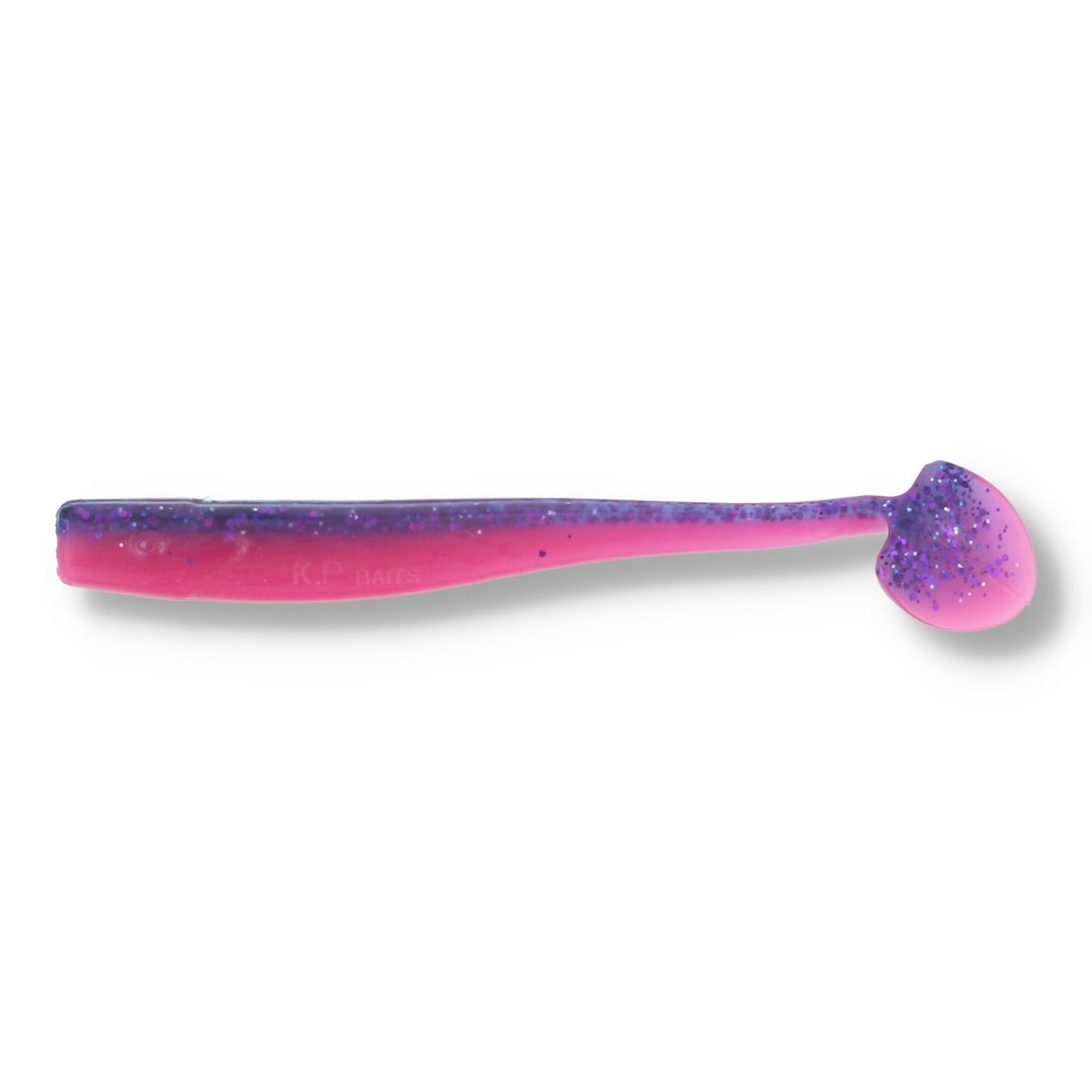 Major Fish K.P Baits Slim Shad Gummifisch 4" Violett Red - Kunstköder