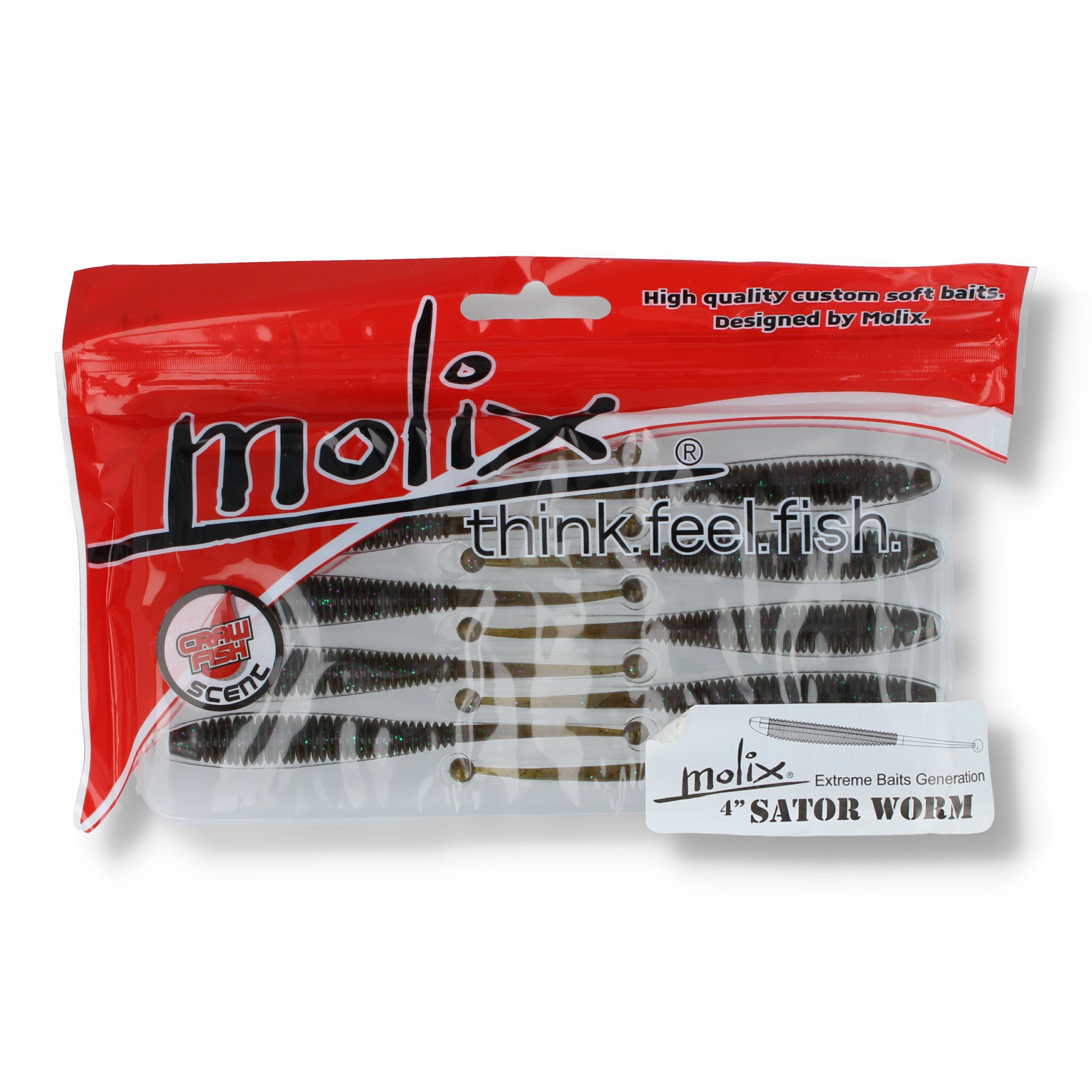 Molix Sator Worm 4"