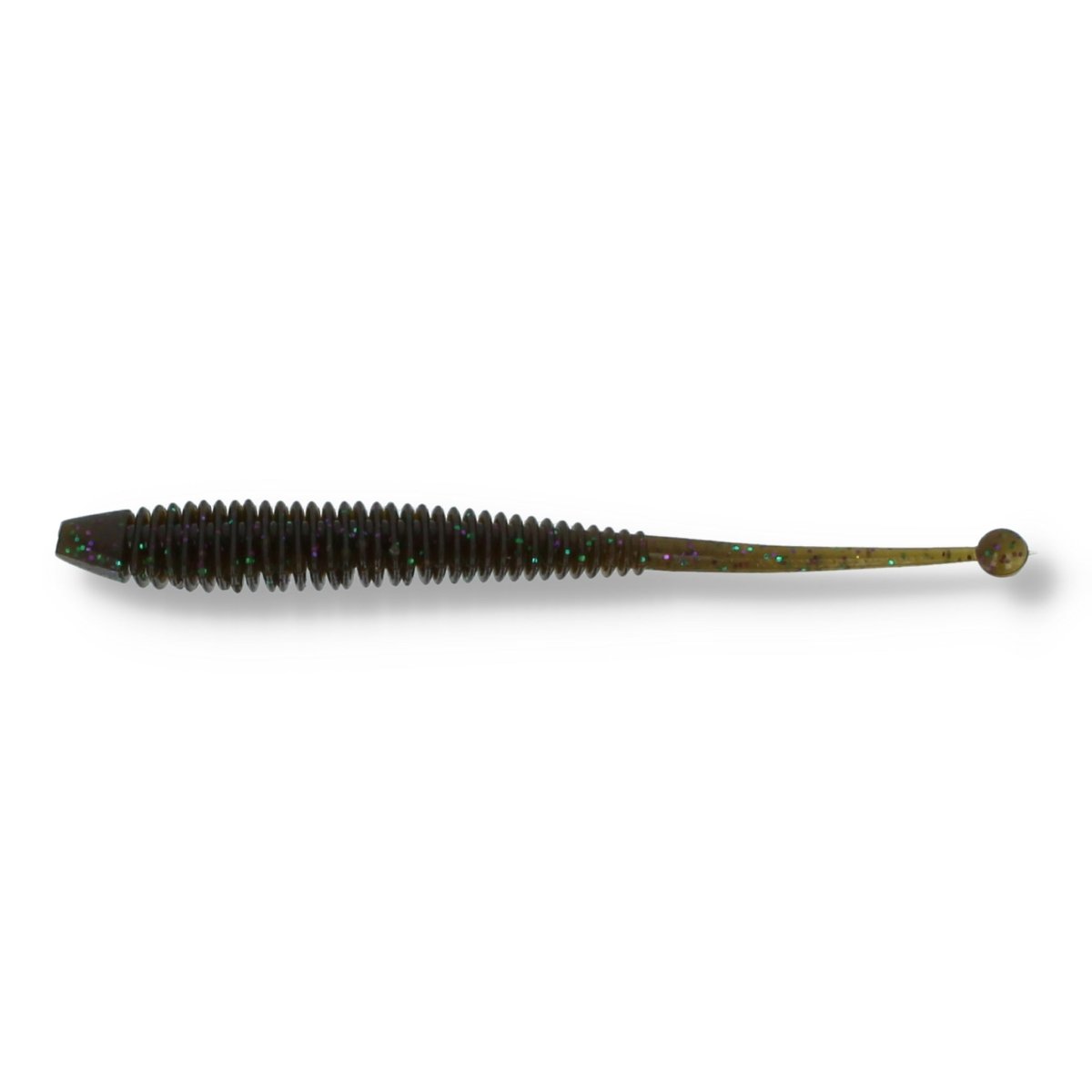 Molix Sator Worm 4" 81 Dark Green Pumkin - Kunstköder