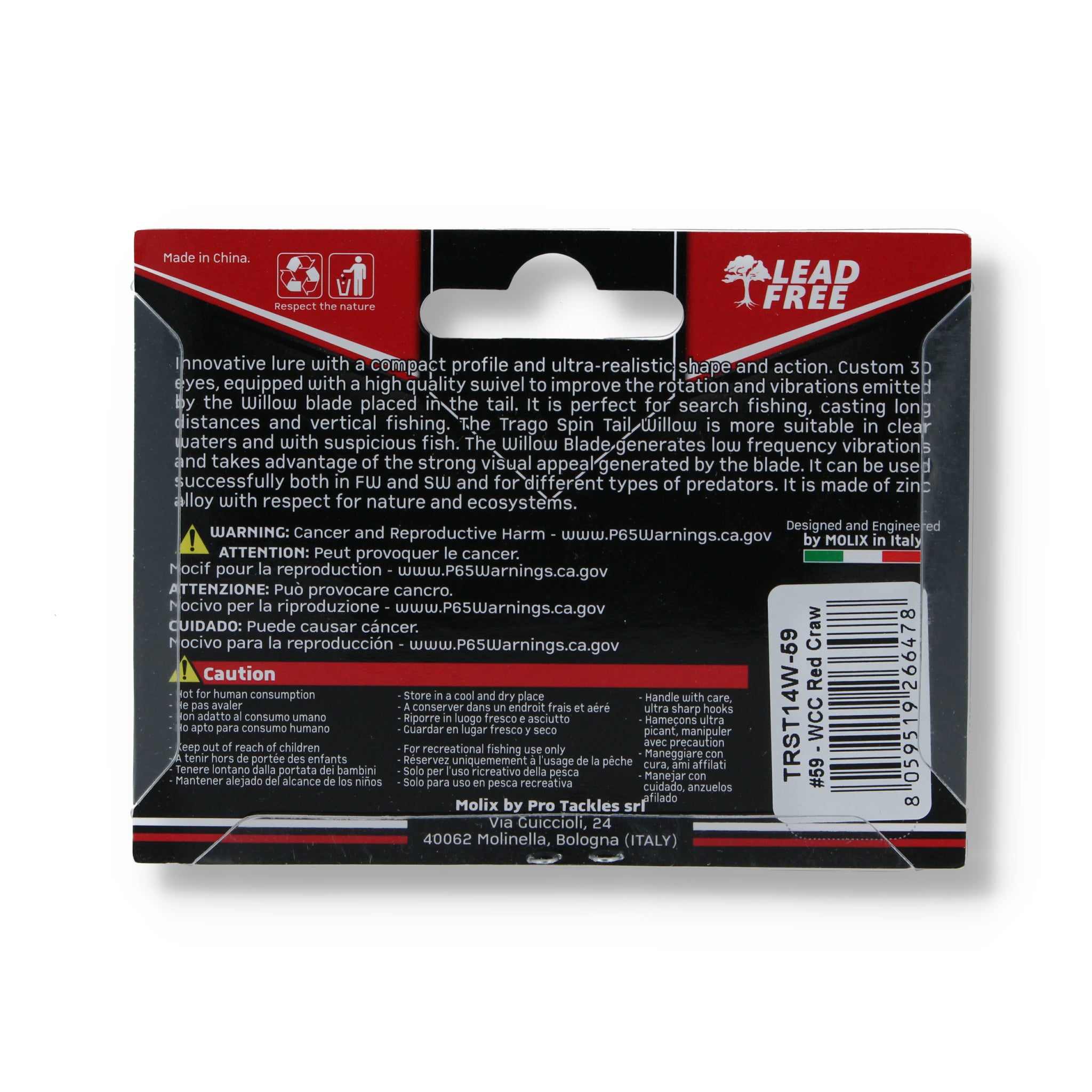 Molix Trago Spin Tail 7g