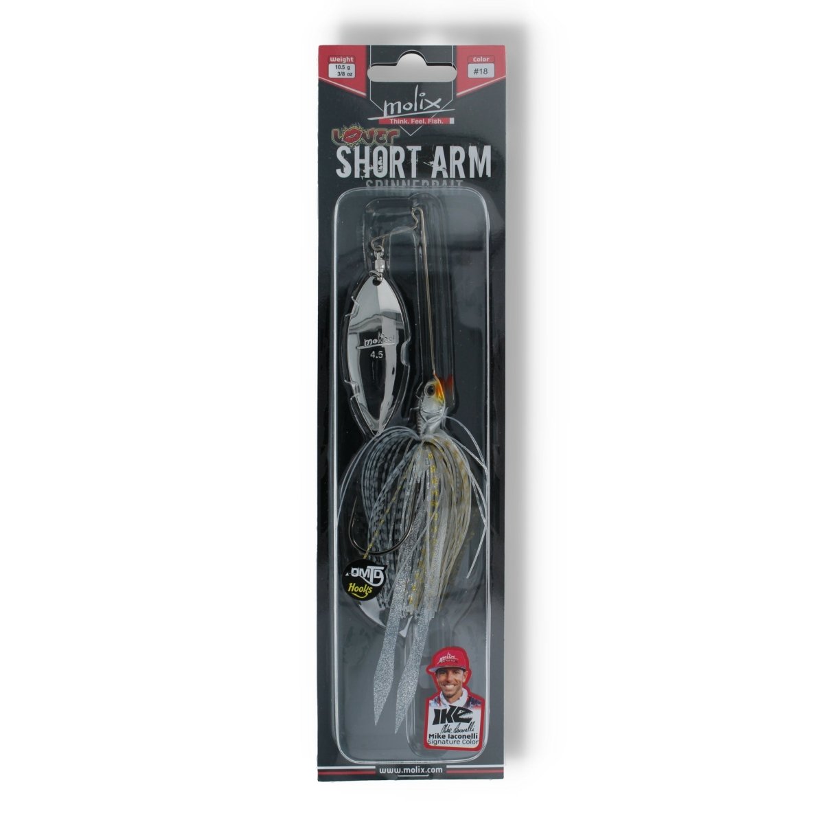 Molix Short Arm Spinnerbait 10,5g 19 Bogulo Dace - Kunstköder