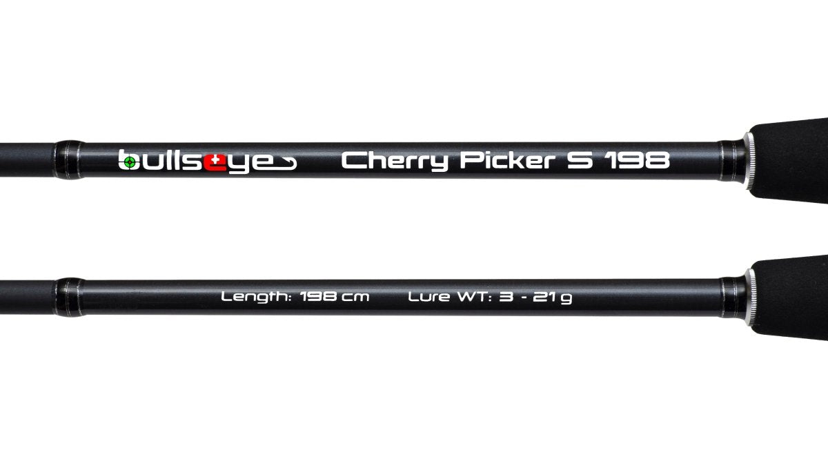 Bullseye Cherry Picker Spin 198 / 3 - 21g (2 - teilig) 198cm (3–21 g) - Angelrute