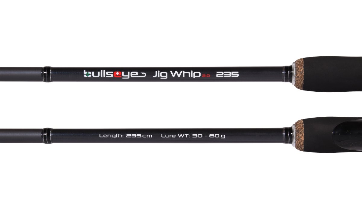 Bullseye Jig Whip 2.0 (2 - teilig) 235 cm (30 - 60g) - Angelrute