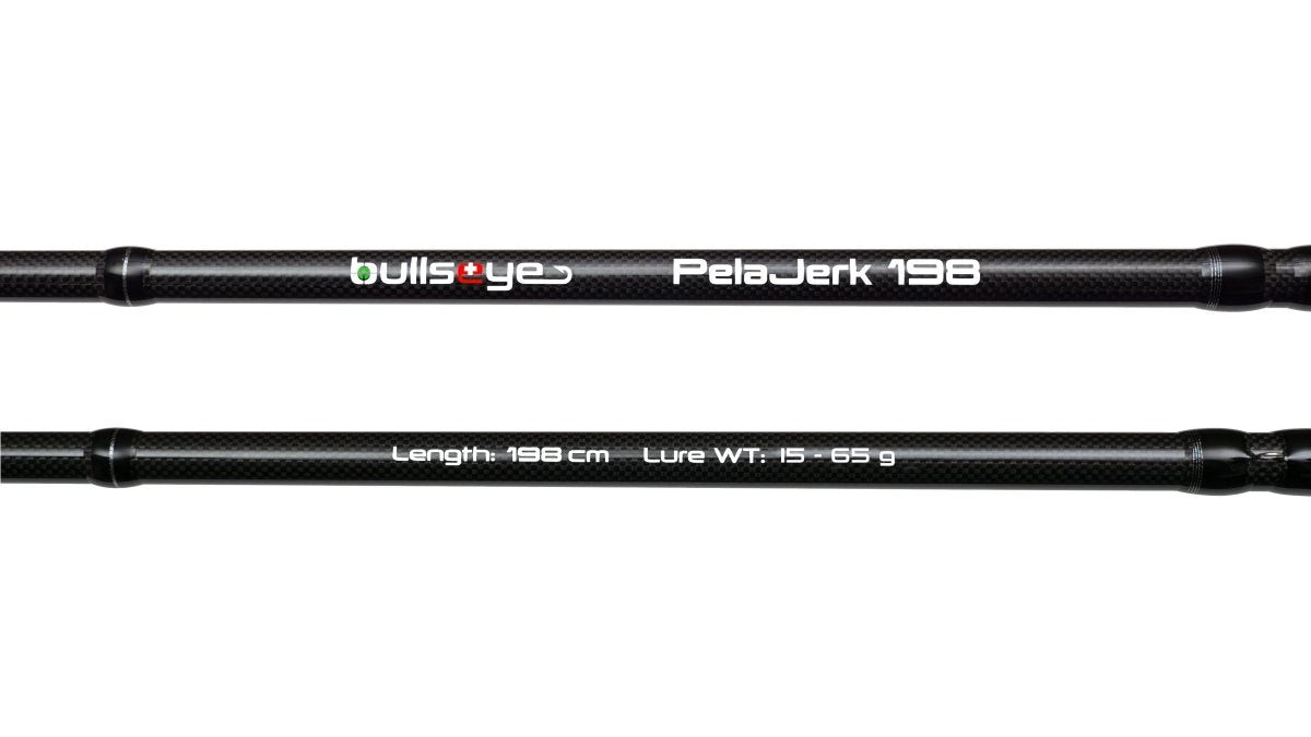 Bullseye PelaJerk 198 - Baitcast (Griffgeteilt) 1.98m 15 - 65g - Angelrute