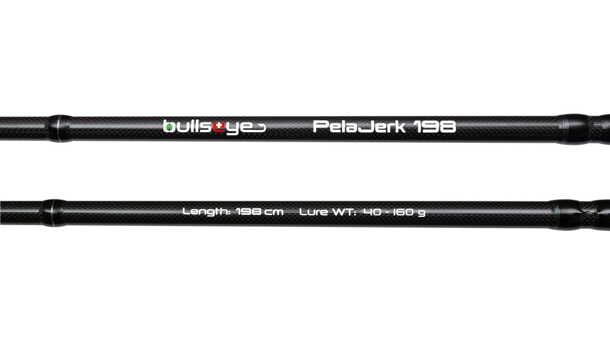 Bullseye PelaJerk 198 - Baitcast (Griffgeteilt) 1.98m 40 - 160g - Angelrute