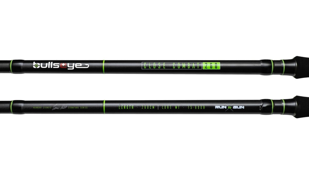 Bullseye Run&Gun Close Combat 260 / 15 - 60g (2 - teilig) 260cm (15 - 60g) - Angelrute