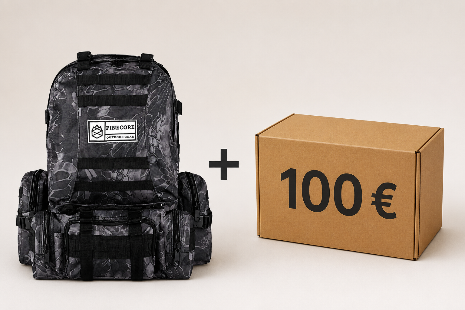 Pinecore Rucksack + 100€ Mystery Box ⚡